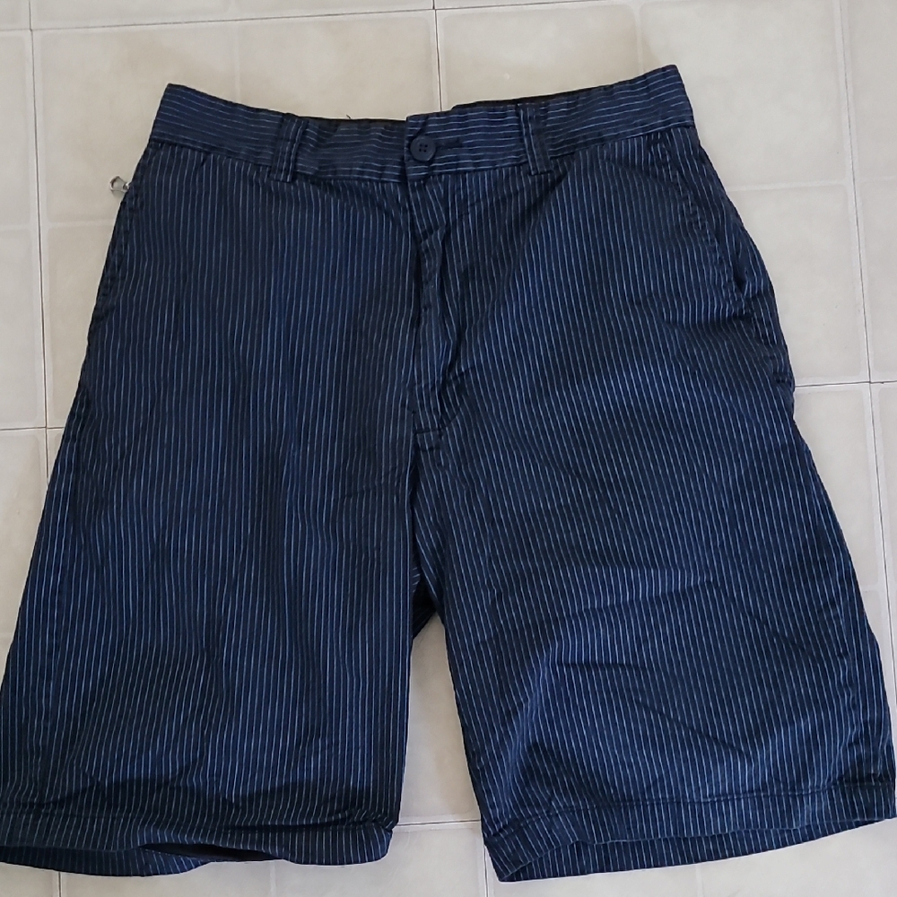 Men's Division 55 Striped Shorts - Navy
